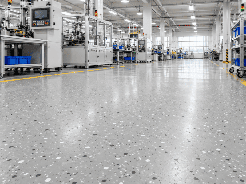 Importatore di pavimenti in PVC che sta valutando una polizza di assicurazione del credito commerciale